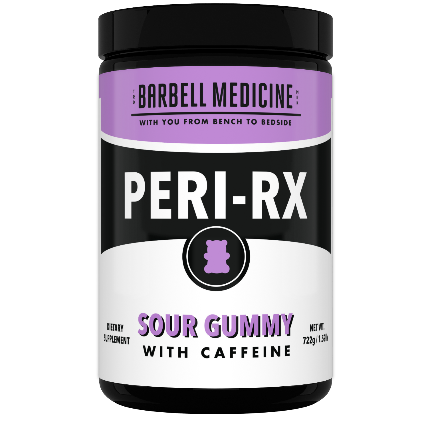 Peri Rx Sour Gummy W Caffeine Barbell Medicine